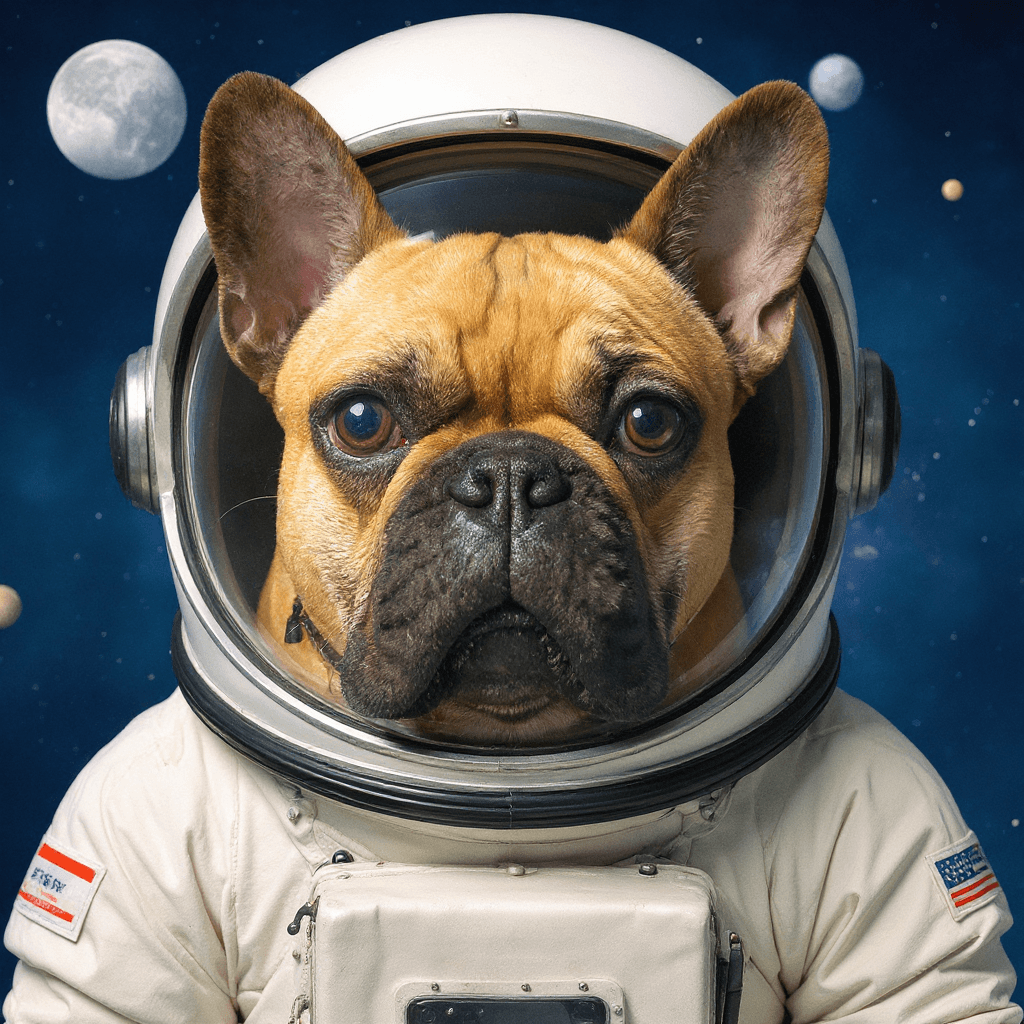 Astronaut Bulldog - After