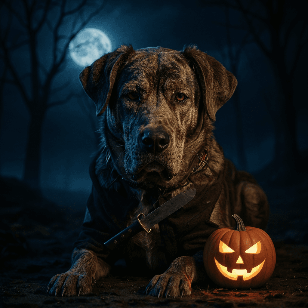 Halloween Great Dane - After