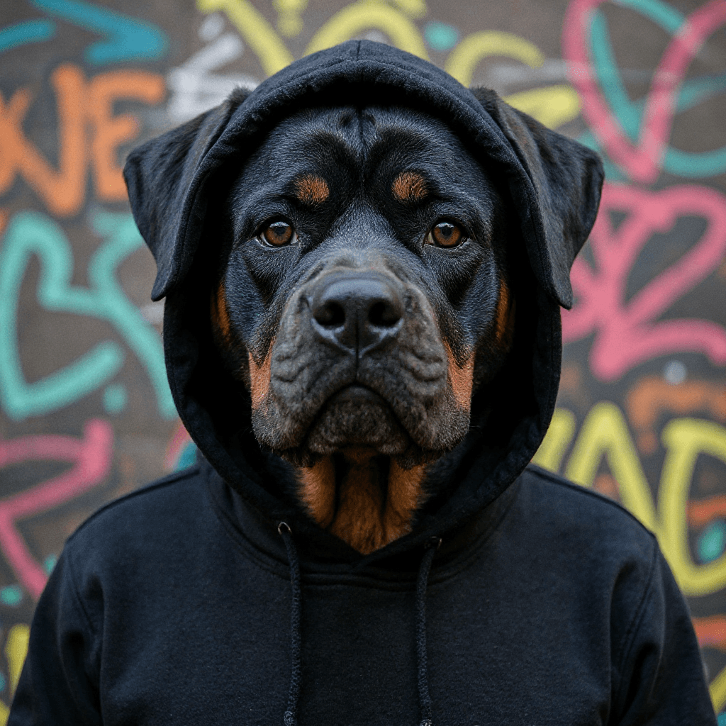 Rottweiler Hoodie - After